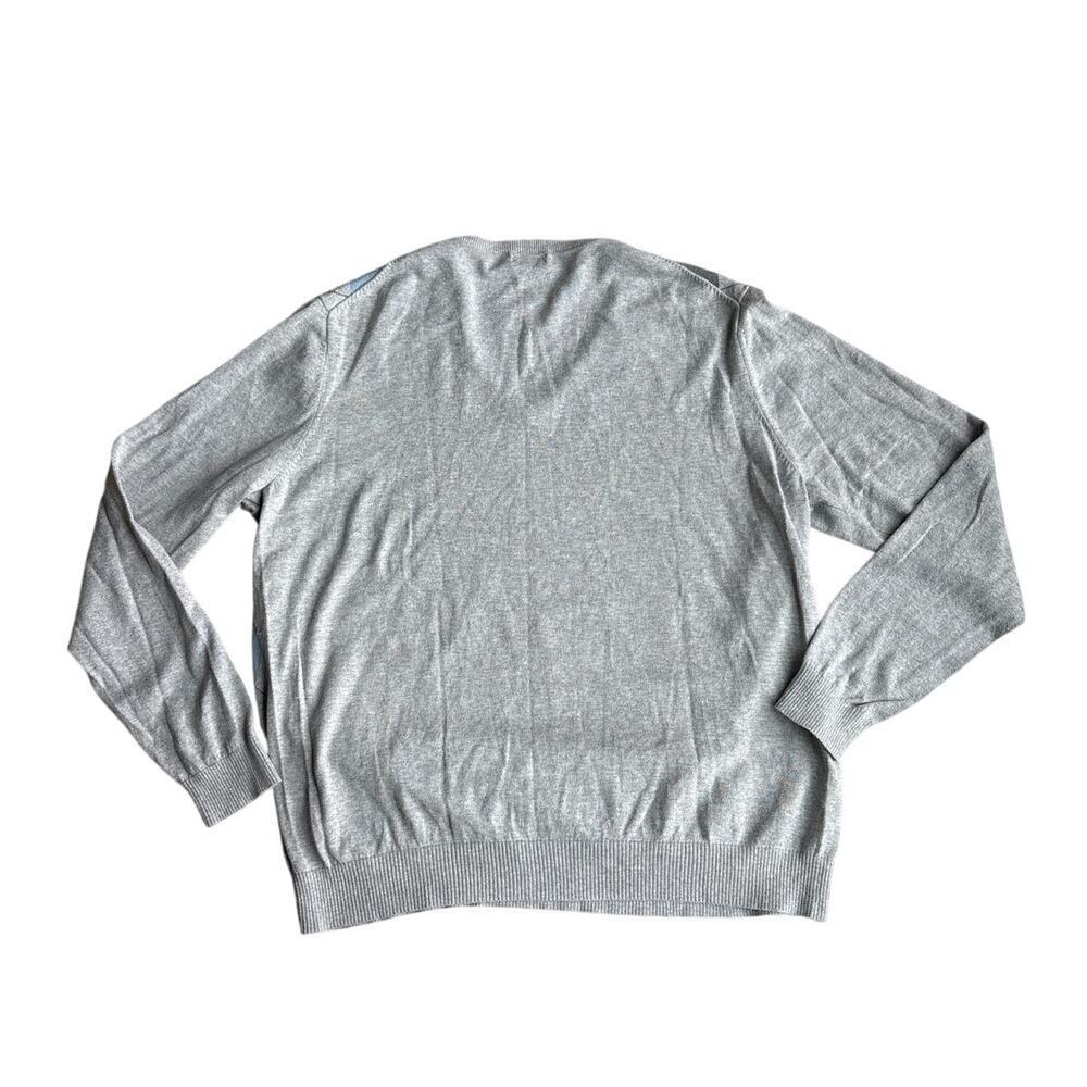 100% Cotton Neutral Crewneck Sweater Minimalist Y2K - Picture 5 of 5